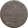 5 groszy 1840 year