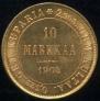 10 markkaa 1904 year