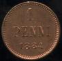 1 penni 1884 year