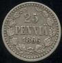 25 pennia 1866 year