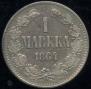 1 markka 1864 year