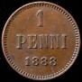 1 penni 1888 year