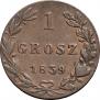 1 grosz 1839 year