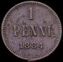 1 penni 1884 year