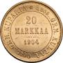 20 markkaa 1904 year