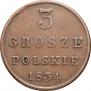 3 grosze 1834 year