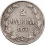 2 markkaa 1874 year