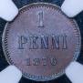 1 penni 1876 year