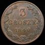 3 grosze 1840 year