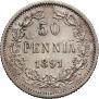 50 pennia 1891 year