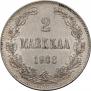 2 markkaa 1908 year