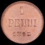 1 penni 1893 year