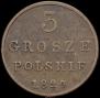 3 grosze 1829 year