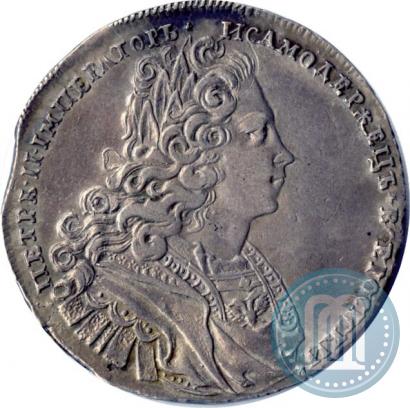 Picture 1 rouble 1727 year  "Moscow type"