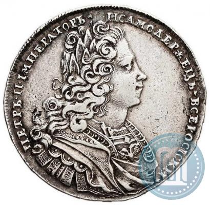 Picture 1 rouble 1727 year  "Moscow type"