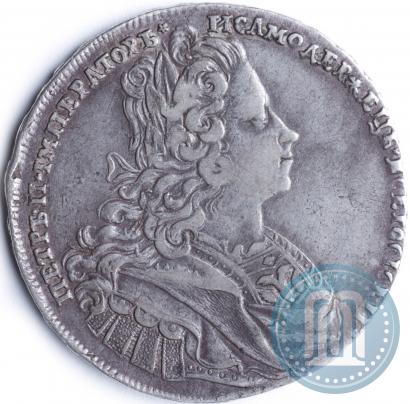 Picture 1 rouble 1727 year  "Moscow type"