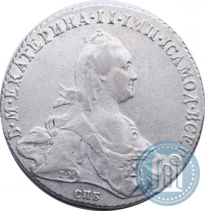 Picture 1 rouble 1773 year СПБ-ЯЧ-Т.И. 