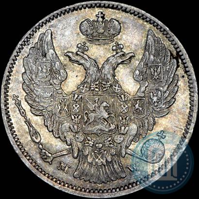 Picture 30 kopecks - 2 złotych 1834 year MW 