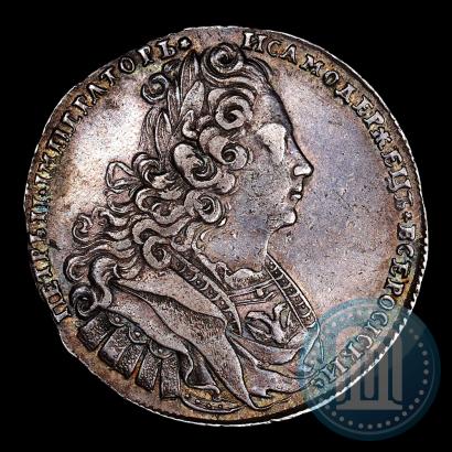 Picture 1 rouble 1727 year  "Moscow type"