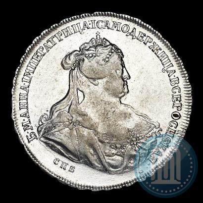 Picture 1 rouble 1739 year СПБ "Petersburg type"