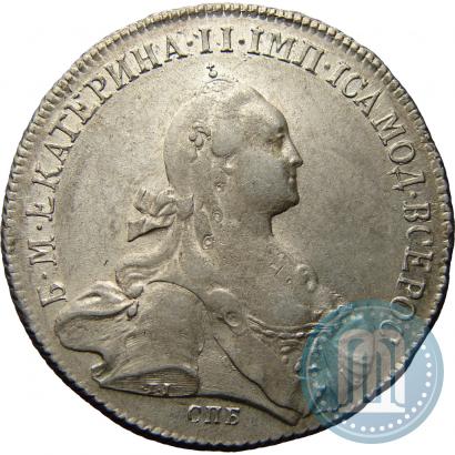 Picture 1 rouble 1773 year СПБ-ЯЧ-Т.I. 