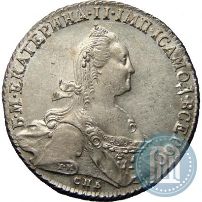 Picture 1 rouble 1776 year СПБ-ЯЧ 