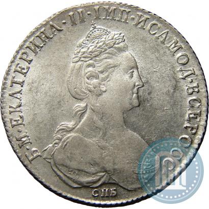 Picture 1 rouble 1780 year СПБ-ИЗ 