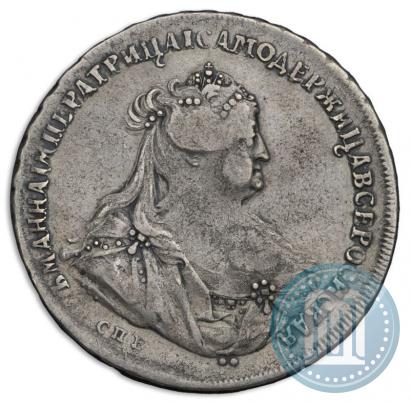 Picture 1 rouble 1740 year СПБ "Petersburg type"