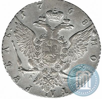 Picture 1 rouble 1768 year СПБ-АШ 