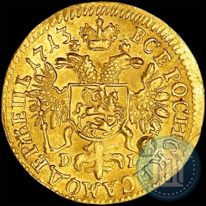 Picture 1 ducat 1713 year D-L 