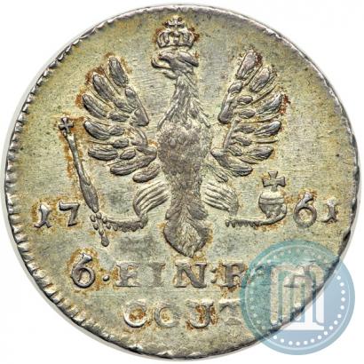 Picture 1/6 Thaler 1761 year  