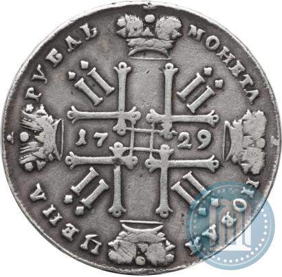 Picture 1 rouble 1729 year  "Type of 1728"