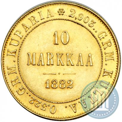 Picture 10 markkaa 1882 year S 