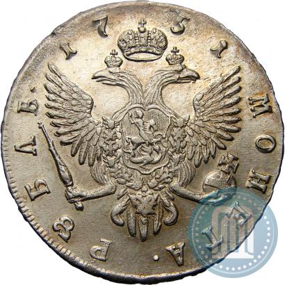 Picture 1 rouble 1751 year СПБ 