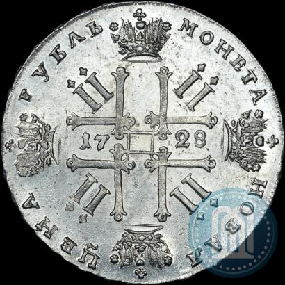 Picture 1 rouble 1728 year  "Type of 1728"