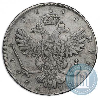 Picture 1 rouble 1740 year СПБ "Petersburg type"