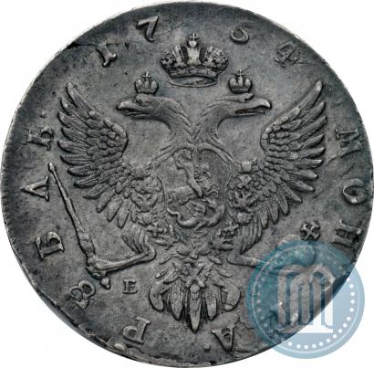 Picture 1 rouble 1754 year ММД-ЕI 