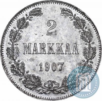 Picture 2 markkaa 1907 year L 