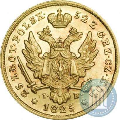 Picture 25 złotych 1825 year IB 