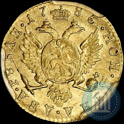 Picture 2 roubles 1785 year СПБ 