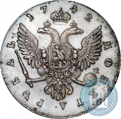 Picture 1 rouble 1742 year СПБ 