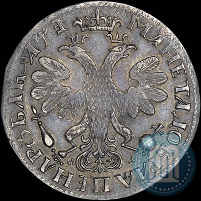 Picture 1 rouble 1705 year МД 