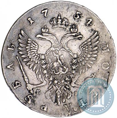 Picture 1 rouble 1754 year ММД-ЕI 