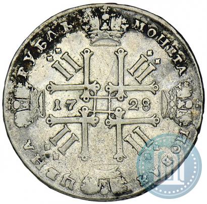 Picture 1 rouble 1728 year  "Type of 1728"