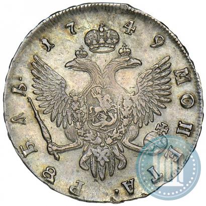 Picture 1 rouble 1749 year СПБ 