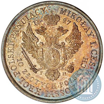 Picture 10 złotych 1827 year FH 