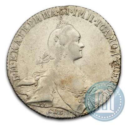 Picture 1 rouble 1772 year СПБ-ЯЧ-Т.I. 