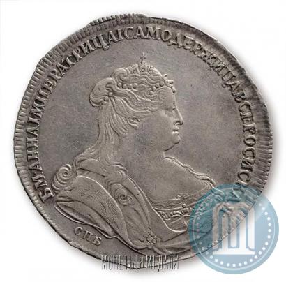 Picture 1 rouble 1739 year СПБ "Petersburg type"