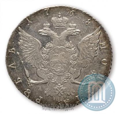 Picture 1 rouble 1768 year СПБ-АШ 