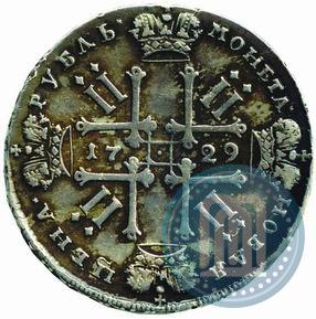 Picture 1 rouble 1729 year  "Type of 1728"